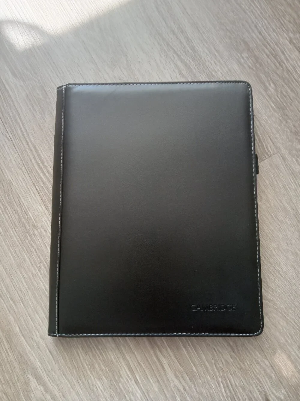NWOT CAMBRIDGE BLACK PROFESSIONAL NOTEBOOK PADFOLIO